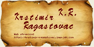 Krstimir Ragastovac vizit kartica